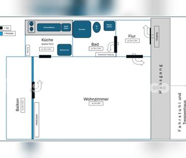 TAUSCHWOHNUNG 1 gegen 3 / 3,5 + - Foto 1