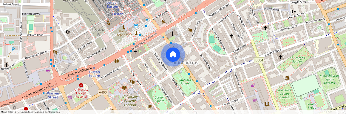 Upper Woburn Place, Bloomsbury, WC1H