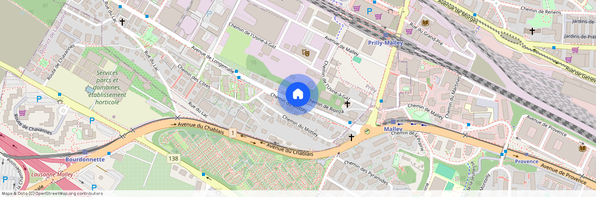 Chemin de Rionza 17, 1020 Renens