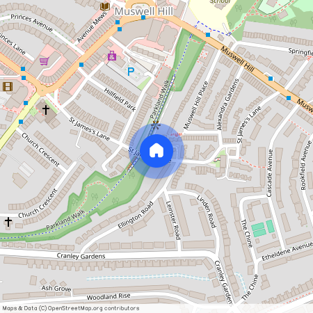 St James Lane, Muswell Hill, London, N10