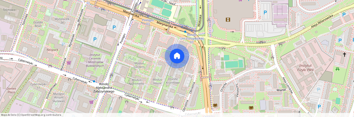 ul. Cybernetyki, Służewiec, Mokotów, Warszawa, mazowieckie