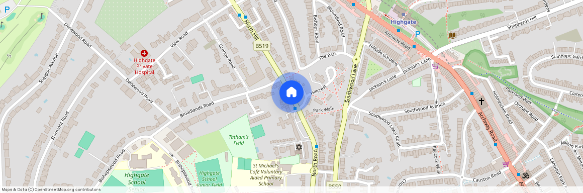 North Hill, Highgate, N6