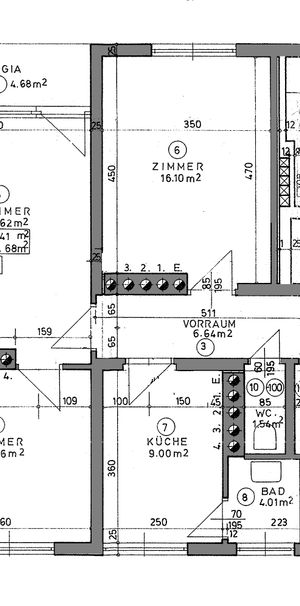 Gut aufgeteilte 3-Zimmer-Wohnung mit Loggia - Photo 1