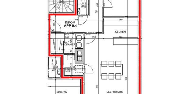 Appartement te huur in Maldegem voor € 950 met 2 slaapkamers - Foto 1