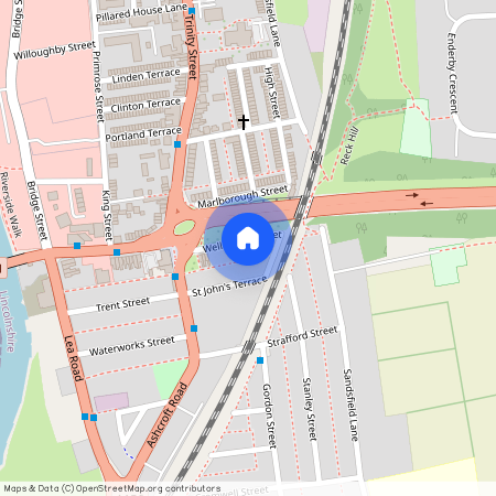 Wellington Street, Gainsborough, Lincolnshire, DN21