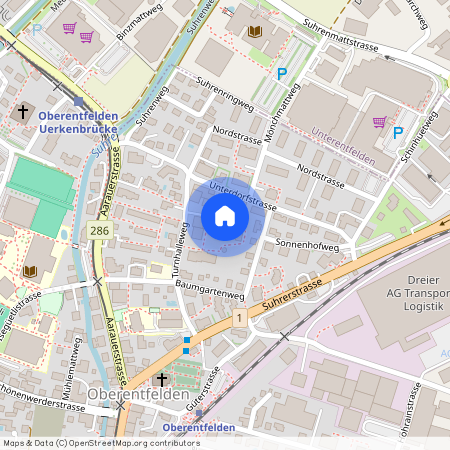 5036, Oberentfelden, Turnhalleweg, 12