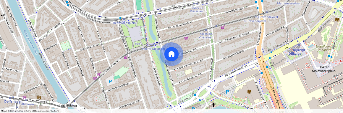 Middelland, 3021 NJ, Hondiusstraat, Rotterdam