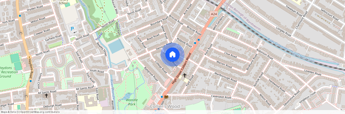 University Road, Colliers Wood SW19