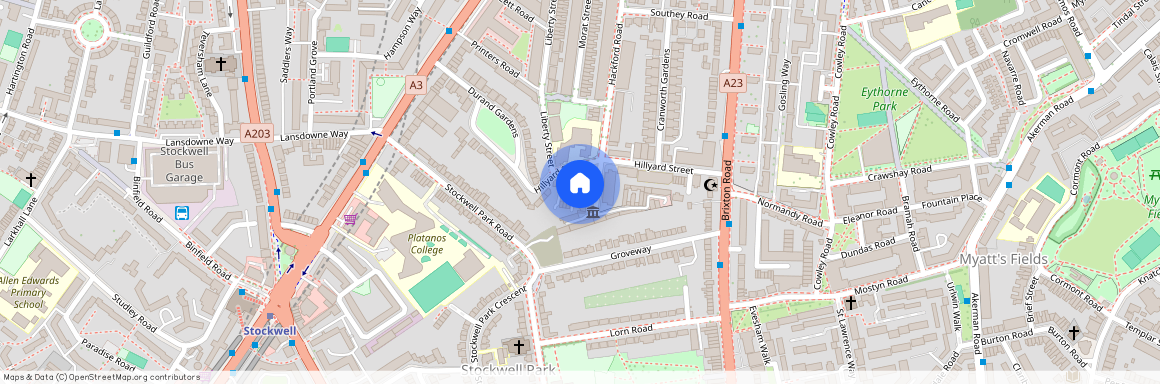 Johnston Close, London SW9