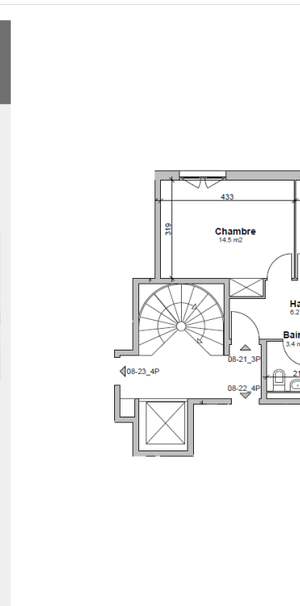 Appartement de 3 pièces au 2ème étage d'environ 58 m2 - Foto 2