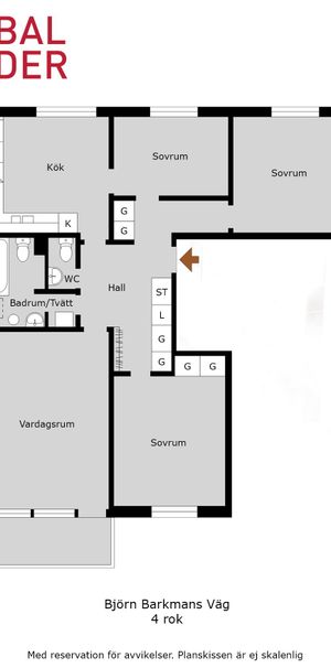 Björn Barkmans Väg, Ösmo - Foto 1