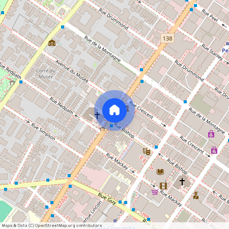 Rue Sherbrooke O., H3G 1G3, Montréal