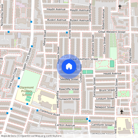 Leslie Street, Manchester, Greater Manchester, M14