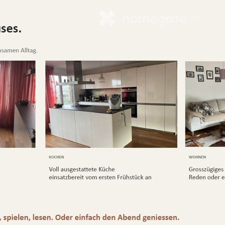 Möbliertes 6.5-Zimmer-Haus mit Parkplatz bei Bern ab Dez. - Photo 4