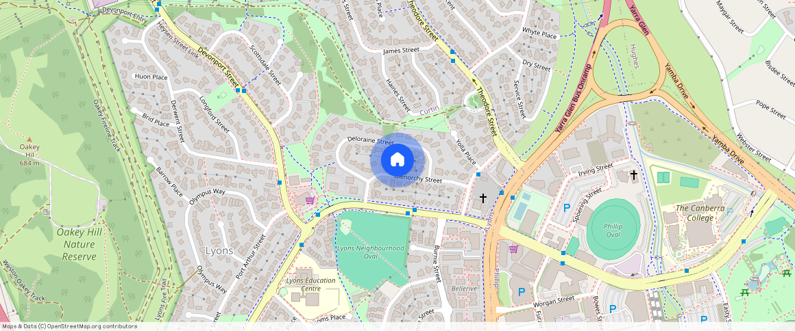 ** Glenorchy St, Lyons ACT 2606