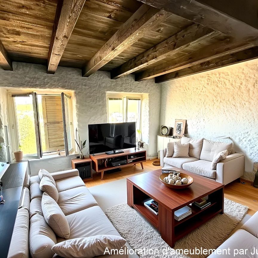 Appartement duplex à louer de 2,5pièce dernier étage - Chauffage Electrique - Foto 1