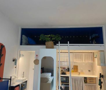 A louer T1 meublé 19.40 m2 Jardin public - Photo 4