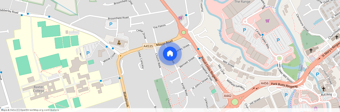 Crane Street, Kidderminster DY11