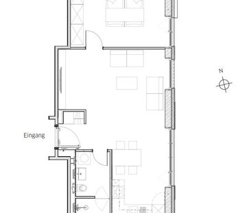 2-Zimmer-Wohnung im höchsten Wohnhaus Stuttgarts - Foto 1