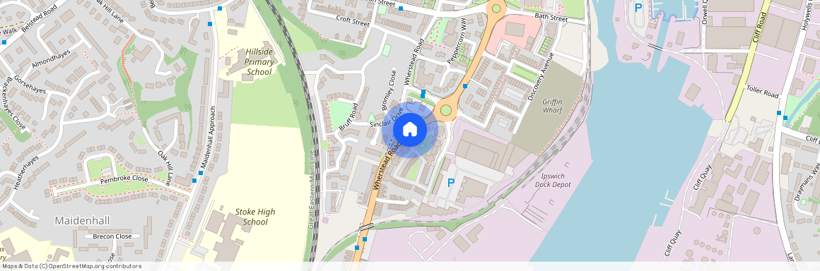 Wherstead Road, Ipswich, Suffolk, IP2 8JR