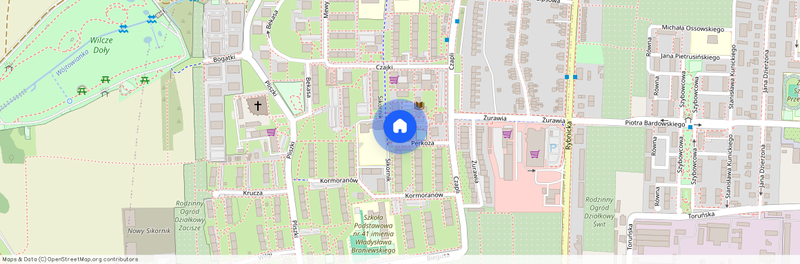 ul. Perkoza, Sikornik, Gliwice, śląskie