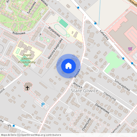 ul. Wiejska, Stare Gliwice, Gliwice, śląskie