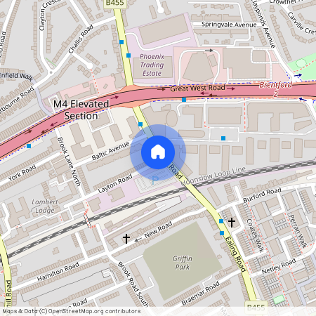 804 Underwood House, 1 Thomas Layton Way, TW8 0SB, Brentford