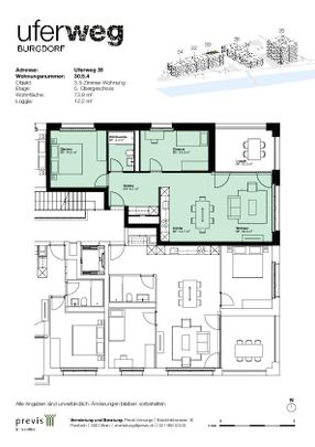 Appartement 3 1/2 pièces, 3400 Burgdorf - Photo 1