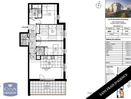 Location Appartement 4 pièces 75m² SCHILTIGHEIM 67300 - Photo 5