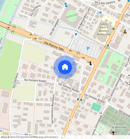 Via F. Borromini 20, 6500, Bellinzona