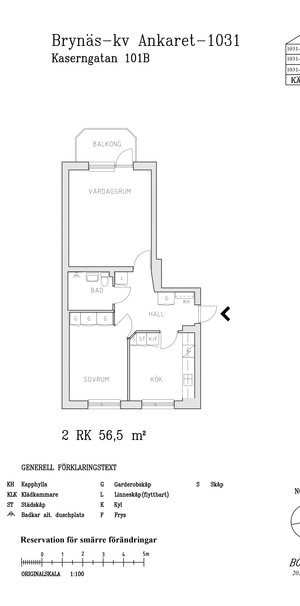 Kaserngatan 101 B, våning 1 - Foto 2