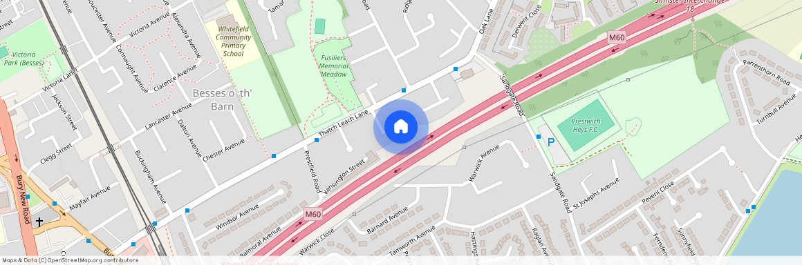 Glendevon Place, Whitefield, Manchester, Greater Manchester, M45