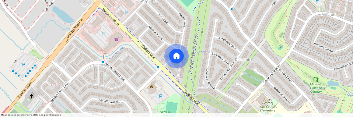 2871 Darien Road, Burlington