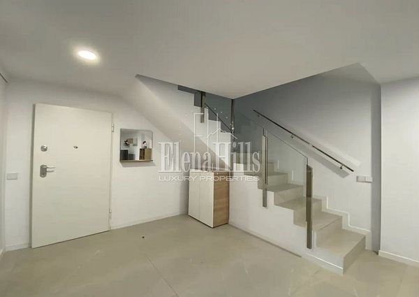 Furnished ground floor duplex apartment with 2 independent entrances in Finestrat, Alicante, Costa Blanca