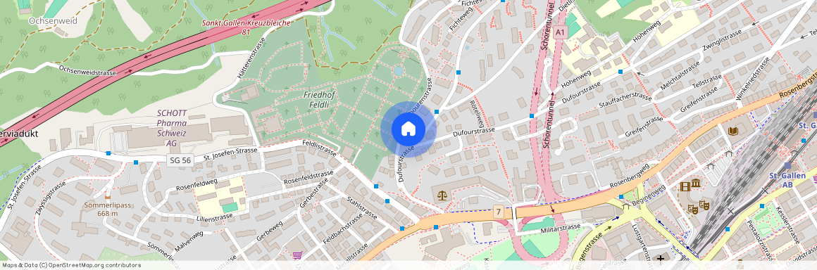 9000, St. Gallen, Schorenstrasse, 1