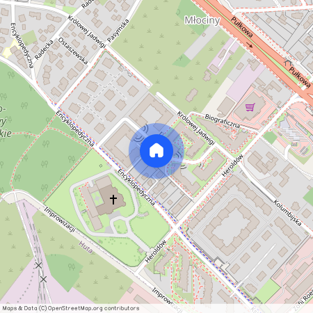 mazowieckie, Warszawa, Bielany, Młociny, Encyklopedyczna