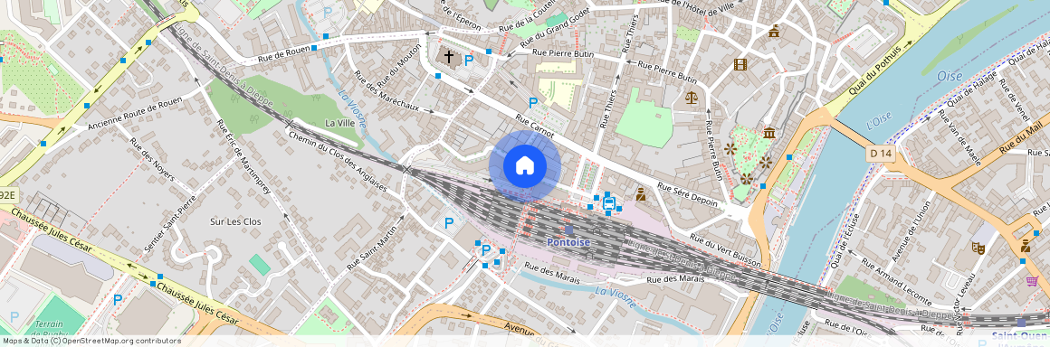 3 Rue Stephane Charbonnier, 95300 Pontoise