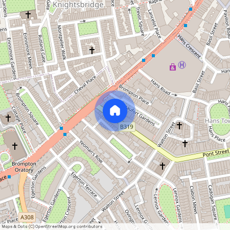 Beaufort Gardens Knightsbridge SW3