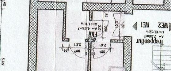 vermiete 2 Raumwohnung mit großer Wohnküche - Foto 1