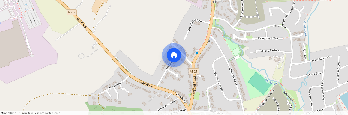 Highfield Avenue, Cheadle, Stoke-On-Trent ST10 1JW