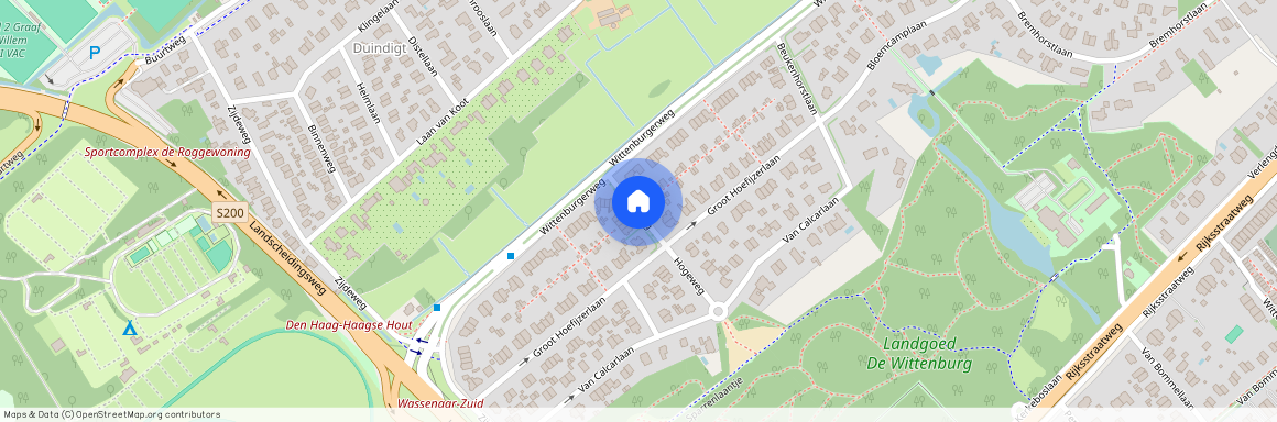 Nieuw-Wassenaar, 2244 GR, Hogeweg, Wassenaar