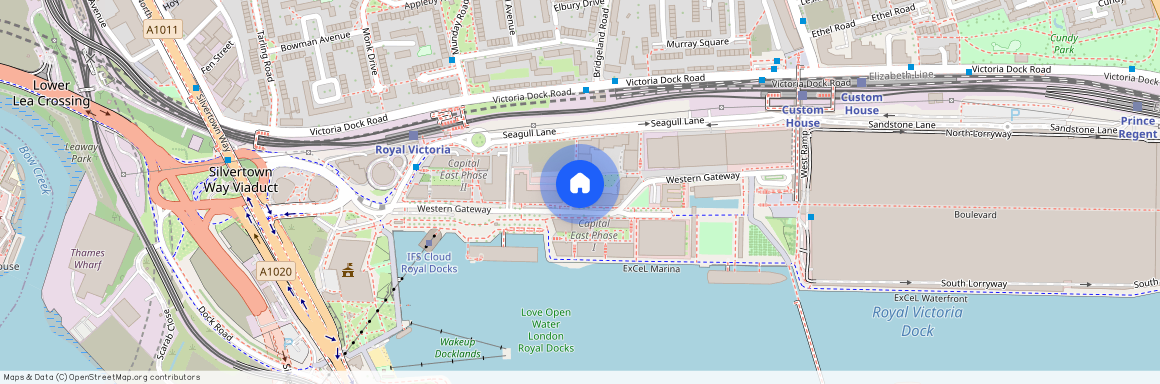 Westgate Apartment, 14 Western Gateway, Royal Victoria Docks, Canary Wharf, London, E16 1BN