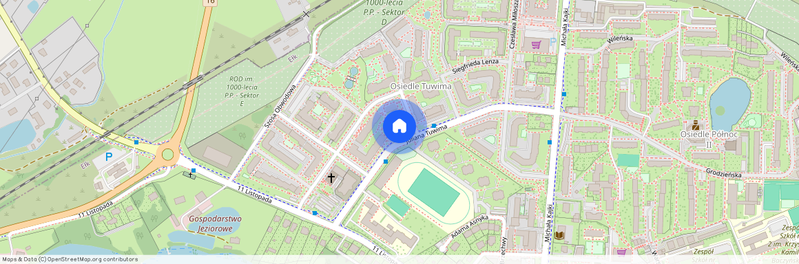 ul. Juliana Tuwima 20, Ełk, ełcki, warmińsko-mazurskie