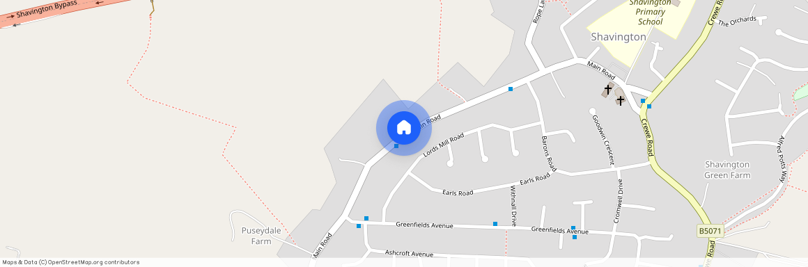 Main Road, Shavington