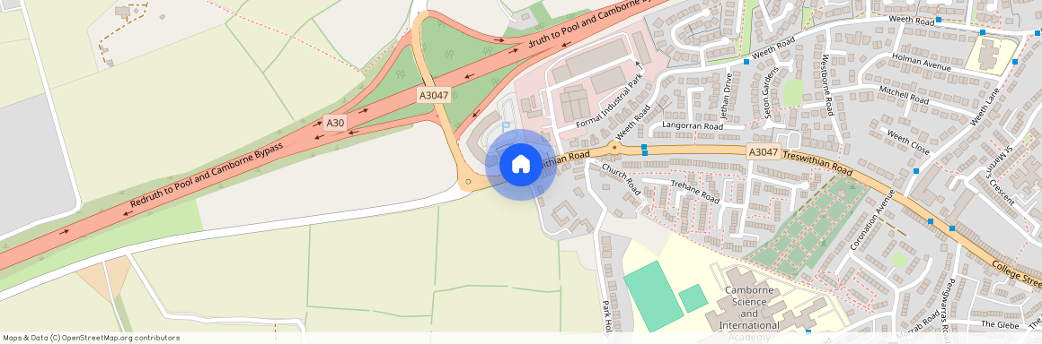 Treswithian Village, Treswithian, Camborne, TR14