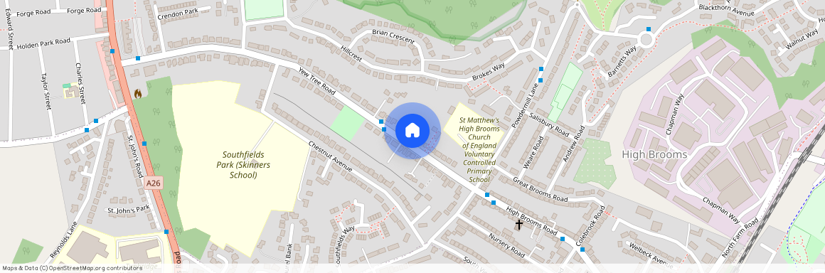 Yew Tree Road Tunbridge Wells TN4