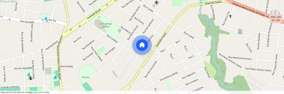 Rua Presidente Roosevelt, Centro, RS, São Leopoldo