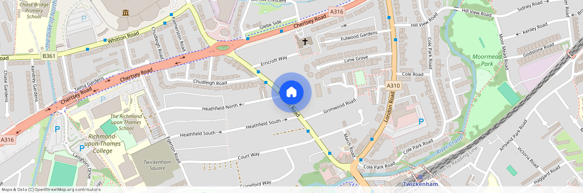 Whitton Road, Twickenham, Middlesex, TW1