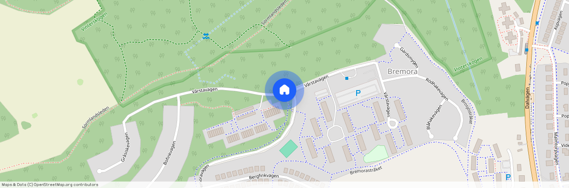 Vårstavägen, Grödinge