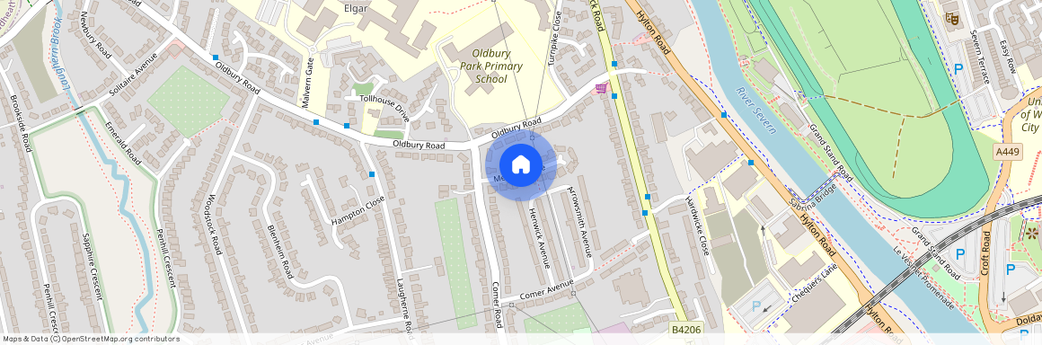 Melrose Close, Worcester WR2